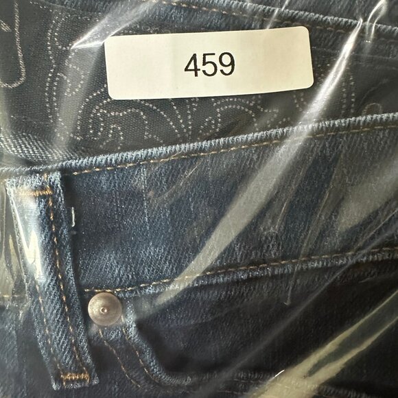 Wrangler Q-Baby Womens No-Gap Waistband Bootcut Jeans Size 0X34 Blue Stretch Den - Picture 16 of 16